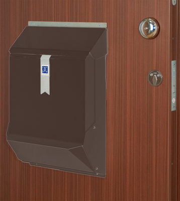 Postgate säkerhetsbrevlåda, brand