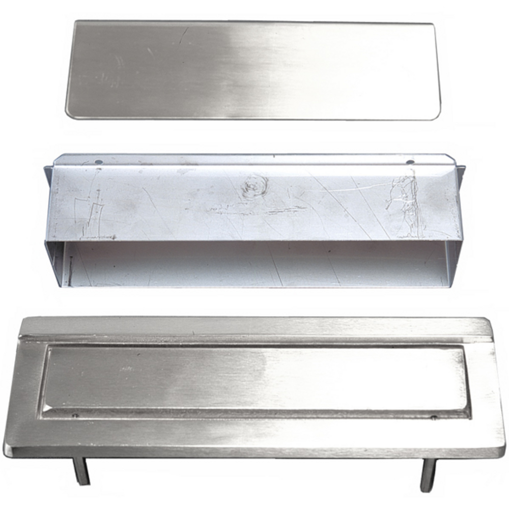 Mailslot 269 brushed nickel