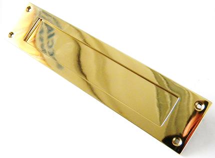 Mailslot 266-3 brushed brass