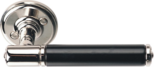 Trycke ASSA Epok 1930 svart nickel